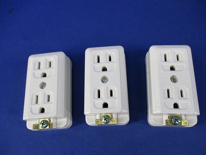 接地ダブルコンセント(3個入)National WK3005