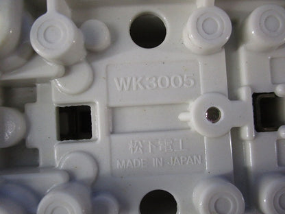 接地ダブルコンセント(3個入)National WK3005