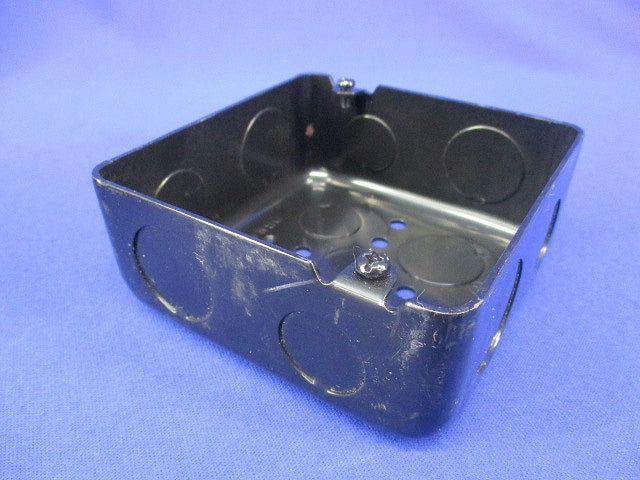 中四角浅型アウトレットボックス(5個入)(キズ・汚れ有) OBM44B