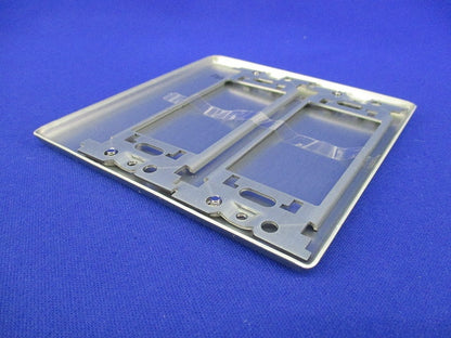 新金属カバープレート2連用(3枚入) WN7592