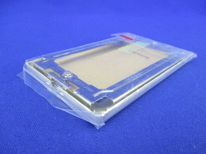 新金属スイッチプレート２型1連用(4枚入) WTC9201K