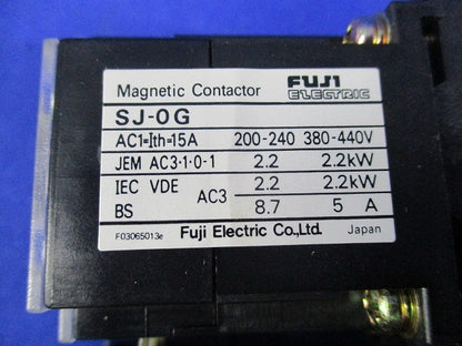 電磁接触器 SJ-0G