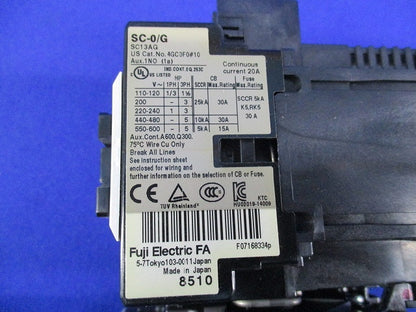 電磁開閉器(1セット入) SC-0/G+TR-0N
