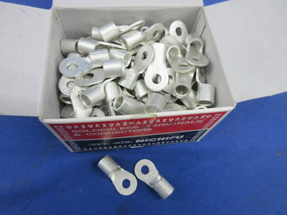 銅線用裸圧着端子(R形・丸形)(100個入) R22-6