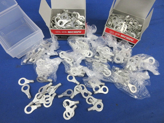 裸圧着端子 R形丸形(300個以上入) R5.5-8