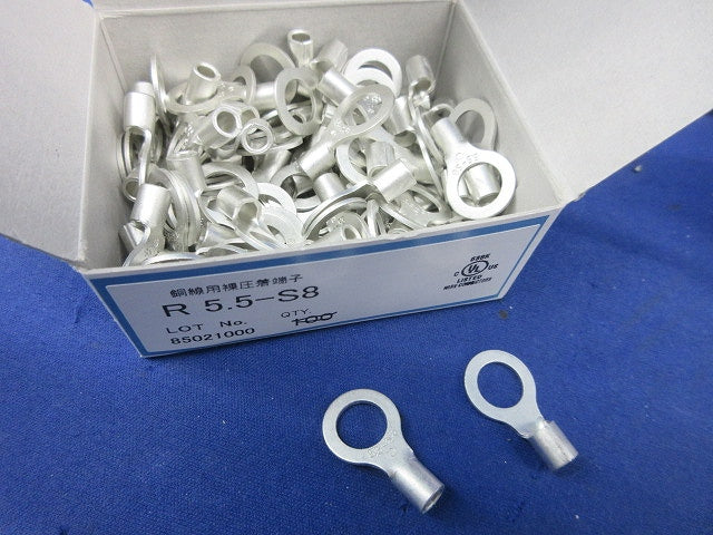 圧着端子セット(混在200個以上入) R5.5-S8他