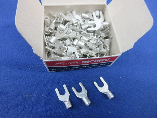 裸圧着端子(Y形・先開形)(90個以上入) 2Y-4