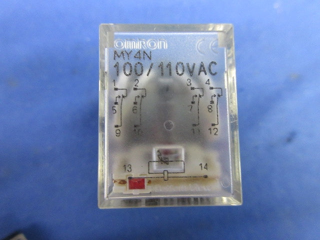 ミニパワーリレー(100/110VAC)2個入 MY4N
