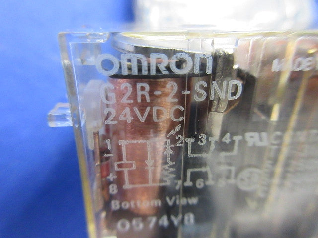 リレー 24VDC(6個入) G2R-2-SND