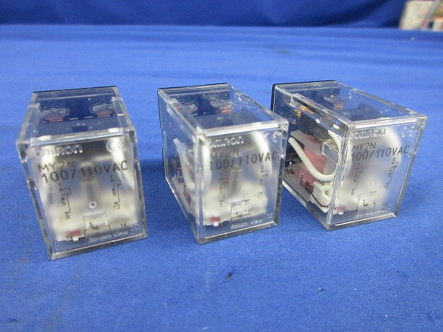 ミニパワーリレー 100/110VAC(3個入) MY2N