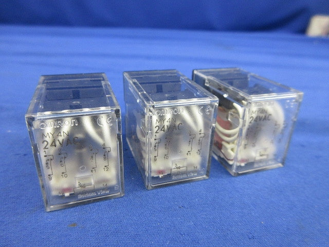 ミニパワーリレー  24VAC 3個入 MY4N