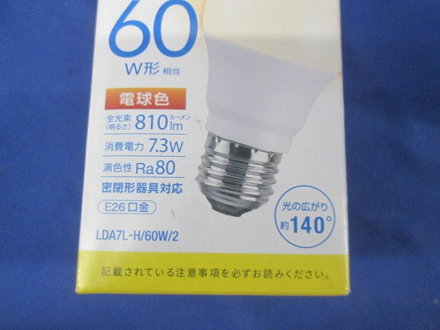 LED電球 E26 LDA7L-H/60W/2