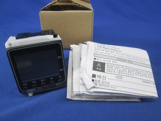 温度調節器(デジタル調節計) E5CC-QX2ASM-000