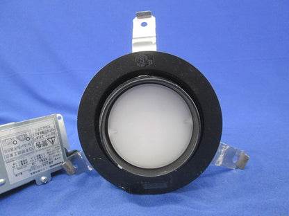 LEDユニバーサルダウンライト(温白色)黒 LGB74376LB1