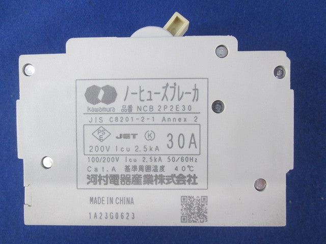 ノーヒューズブレーカ2P2E30A NCB2P2E30
