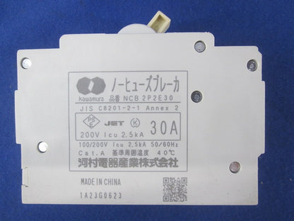 ノーヒューズブレーカ2P2E30A NCB2P2E30