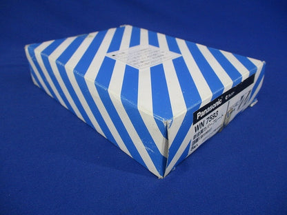 フルコート加工 新金属カバープレート 取付枠付 3連 5枚入 WN7593-05