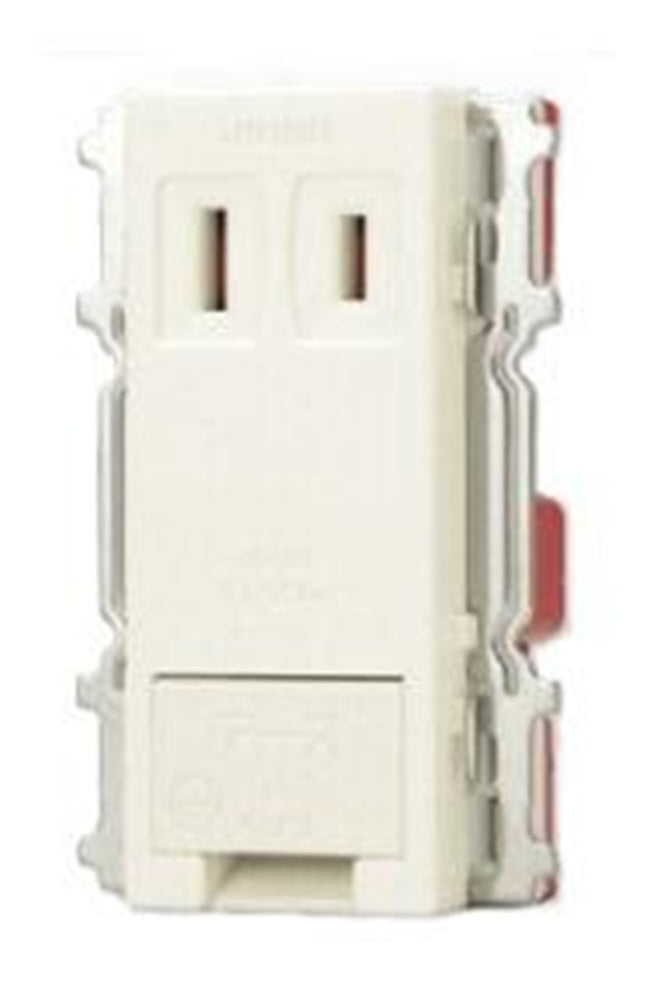 埋込アースターミナル付コンセント ピュアホワイト 10個入 JEC-BN-5EK-PW-10