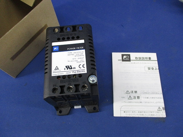 パワーフィルタ 三相入力回路用 レール取付タイプ RNFTD20-20