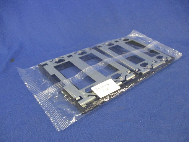 プレート 4連用12個口(ソフトブラック) NKP-3UF-4-SB