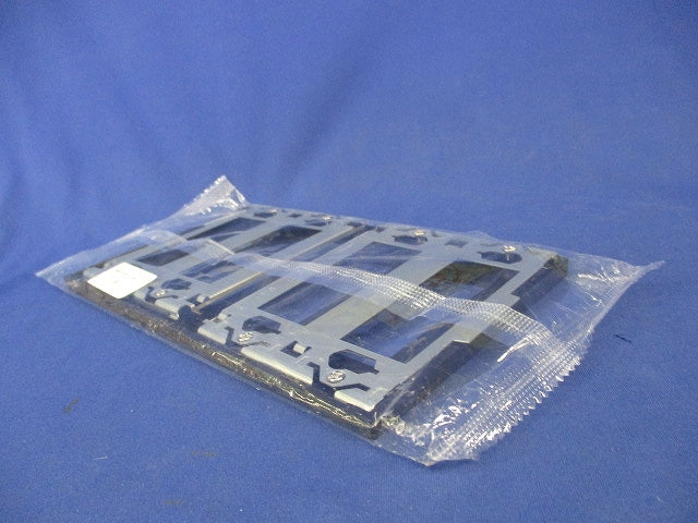 プレート 4連用12個口(ソフトブラック) NKP-3UF-4-SB