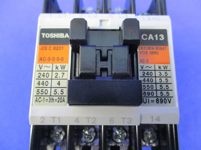 電磁開閉器(2.2kW級・AC200Vコイル) MA13-20-10-2.2K