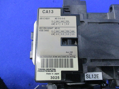 電磁開閉器(2.2kW級・AC200Vコイル) MA13-20-10-2.2K