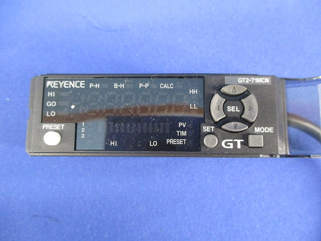 高精度接触式センサ アンプユニット GT2-71MCN