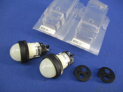 φ22 コマンドスイッチ 表示灯(2個入) DR22D0L-E4W