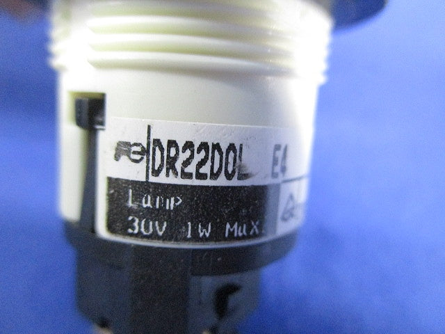 φ22 コマンドスイッチ 表示灯(2個入) DR22D0L-E4W