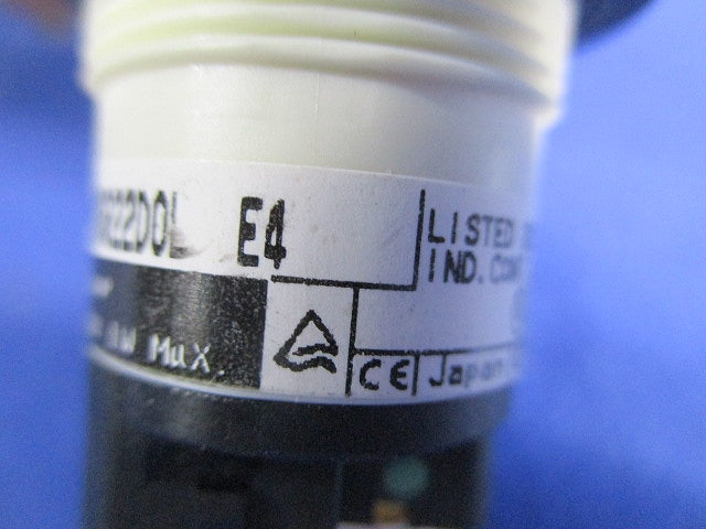 φ22 コマンドスイッチ 表示灯(2個入) DR22D0L-E4W