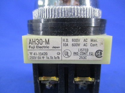 コマンドスイッチ φ30押しボタンスイッチ AH30-M