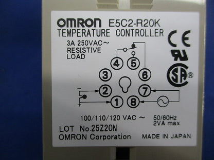 電子温度調節器 E5C2-R20K