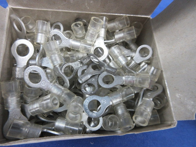 銅線用絶縁被覆付圧着端子(透明)(180個以上入) TMEV2-5