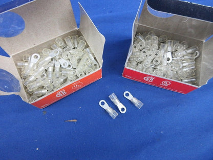 銅線用絶縁被覆付圧着端子(R形・丸形)(透明)(170個以上入) TMEV2-3.5S