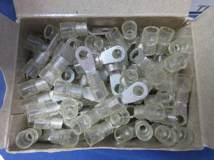 銅線用絶縁被覆付圧着端子(R形・丸形)(透明)(170個以上入) TMEV2-3.5S