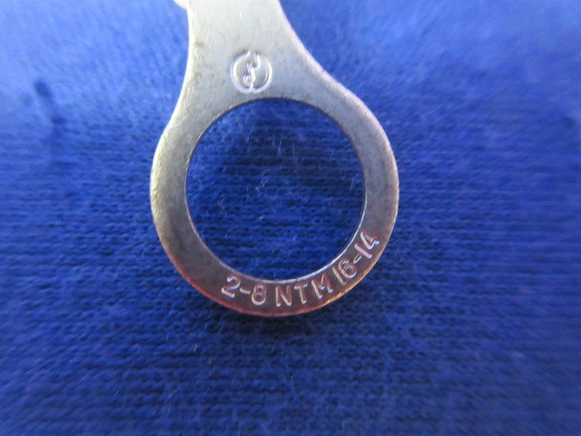 銅線用絶縁被覆付圧着端子(80個以上入)(丸形・R形)(透明) TMEV2-8