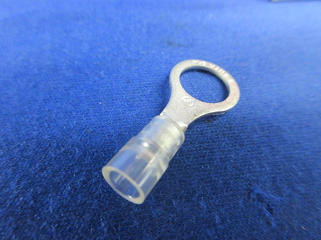 銅線用絶縁被覆付圧着端子(80個以上入)(丸形・R形)(透明) TMEV2-8