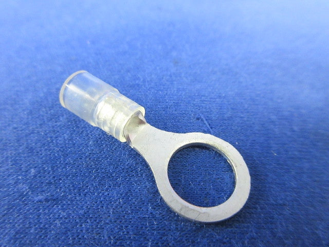 銅線用絶縁被覆付圧着端子(80個以上入)(丸形・R形)(透明) TMEV2-8