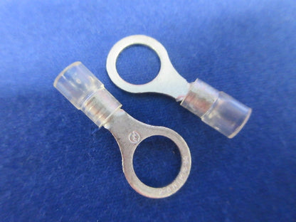 銅線用絶縁被覆付圧着端子(80個以上入)(丸形・R形)(透明) TMEV2-8