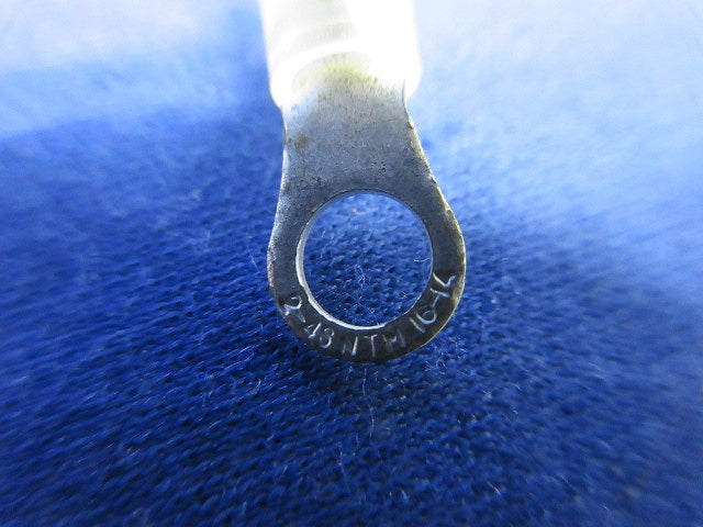 絶縁被覆付圧着端子(透明)(150個以上) TMEV2-4S