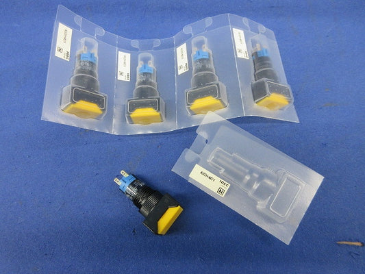 押ボタンスイッチ(長角形・モメンタリ)5個入 AB2H-M2Y