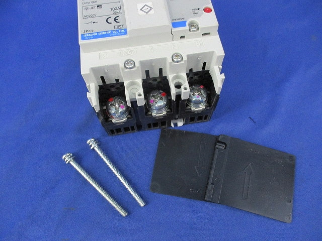 ノーヒューズブレーカ3P100A(テプラあり) E100-NF
