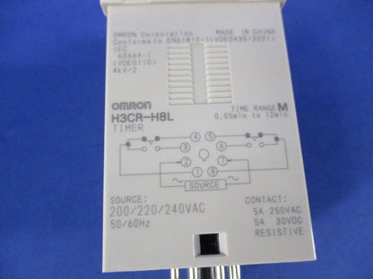 ソリッドステート･タイマ 200/220/240VAC H3CR-H8L