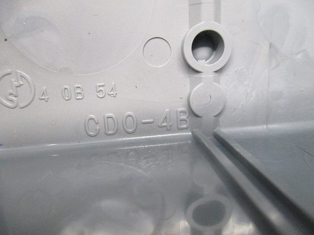 埋込四角アウトレットボックス(4個入)(グレー)(汚れ有) CDO-4B