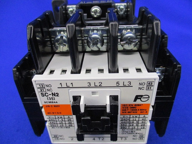 電磁接触器200V SC-N2