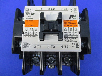 電磁接触器200V SC-N2