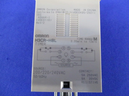 ソリッドステート･タイマ 200/220/240VAC H3CR-H8L