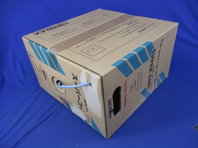 スーパーコイル165m薄青 TPCC5 0.5×4P