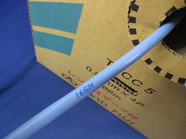 スーパーコイル165m薄青 TPCC5 0.5×4P